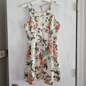 Candies large yellow floral dress